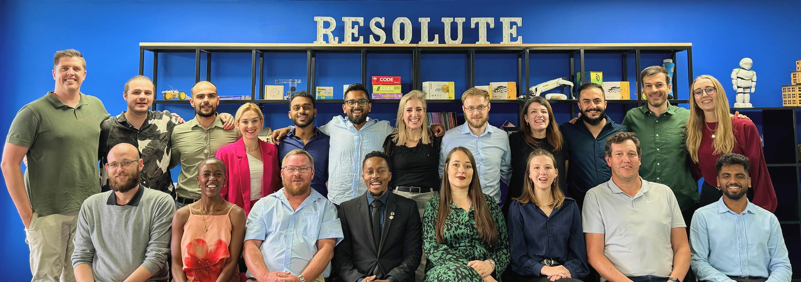 Portrait of the Resolute Franchise team